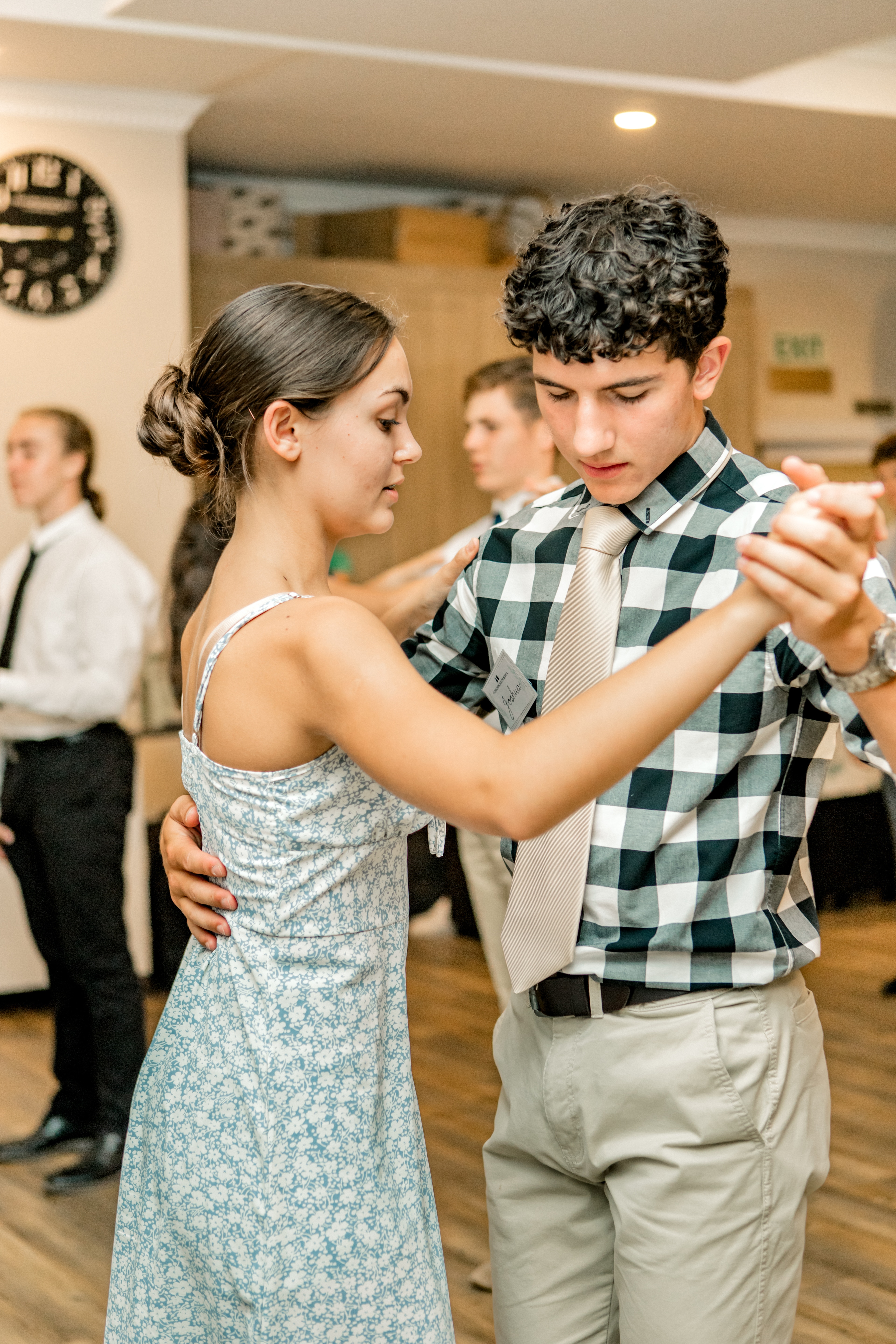 Senior Cotillion class
